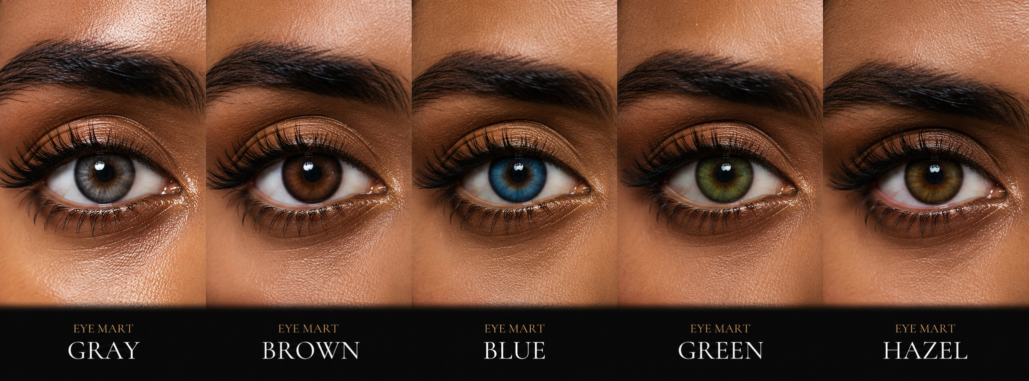 round color eye icons