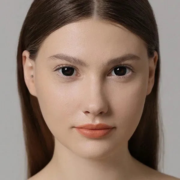 Gourgious Girl face with Black Eye shade