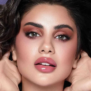 Bella Elite Silky Green Lenses, a pair of vibrant green contact lenses with a subtle limbal ring.
