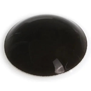 Black Halloween contact lenses, featuring a solid black opaque design.