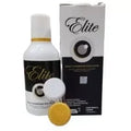 Elite Contact Lens Solution 100ML bottle, clear liquid, blue cap.
