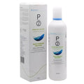 P2 Penta Plex Lens Solution 350ml bottle with a blue cap on a white background.