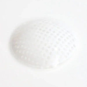 White mesh Halloween lenses, offering a spooky, opaque whiteout effect for costumes.