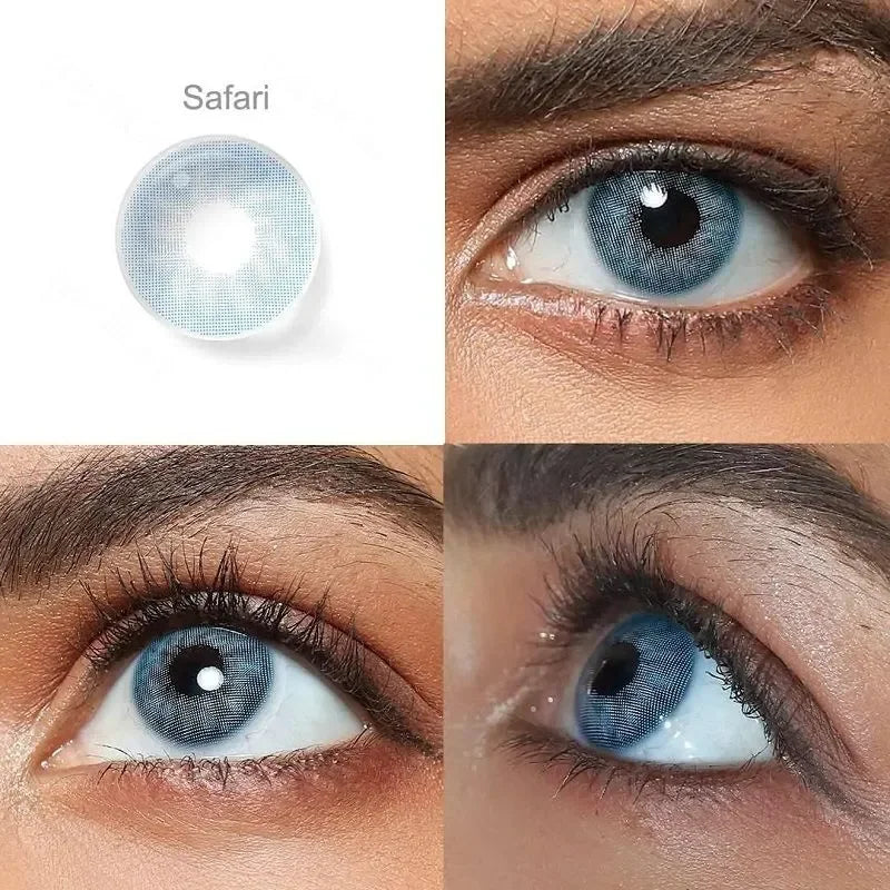 Hidrocor Gen 3 Safari Blue Contacts